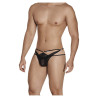 CandyMan String Double Lacet Artémis Noir